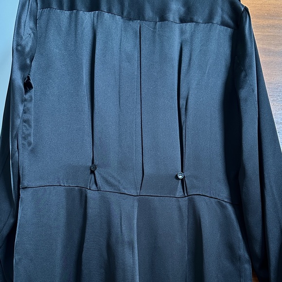 ANINE BING x Helena Christensen Rosalie jumpsuit - XS, 100% black silk - Picture 8 of 12